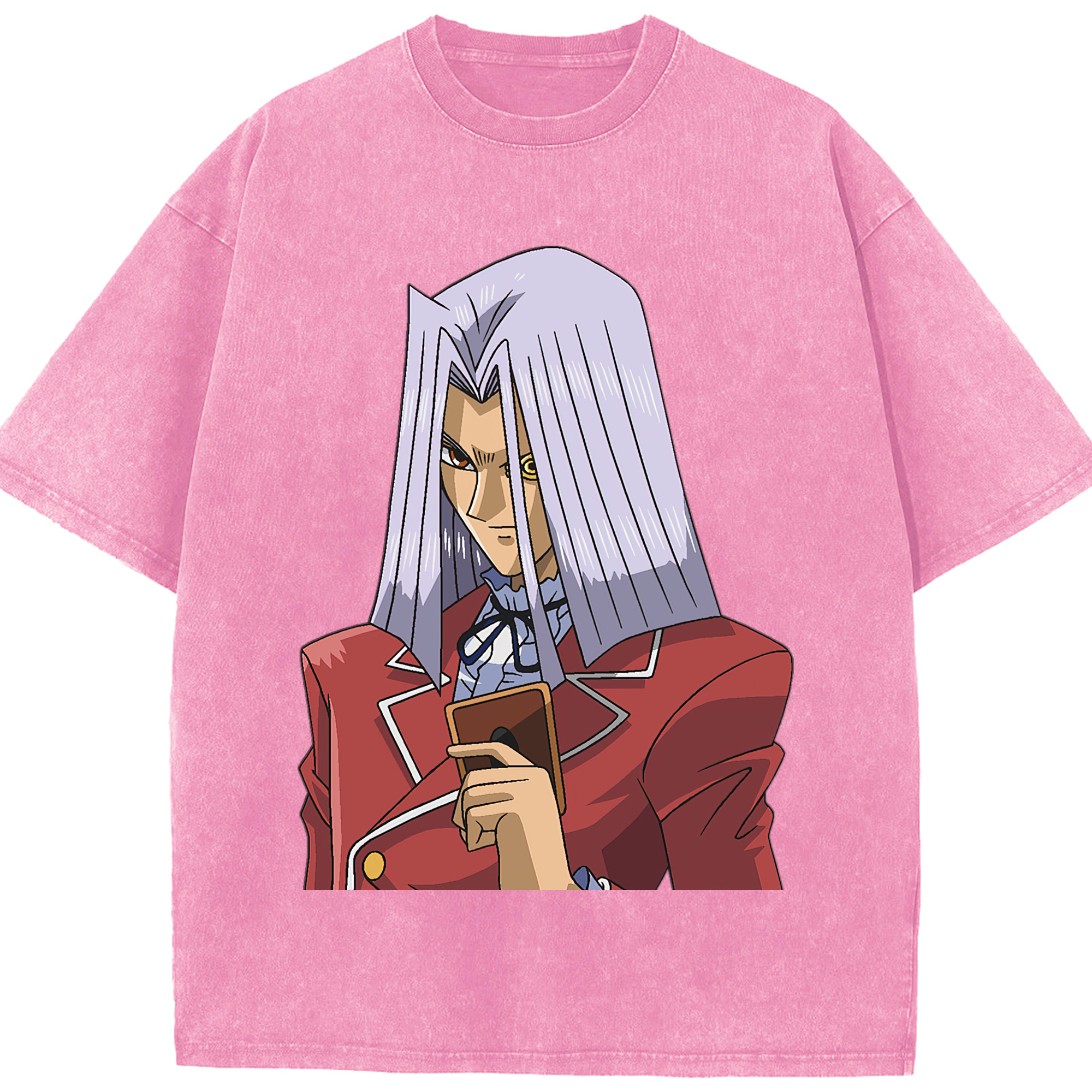 （画像用） 遊☆戯☆王 Yu-Gi-Oh! 綿100% ヴィンテージ風 半袖Tシャツ（フロントプリント）